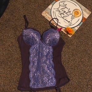 Purple Lace Chemise Size Large